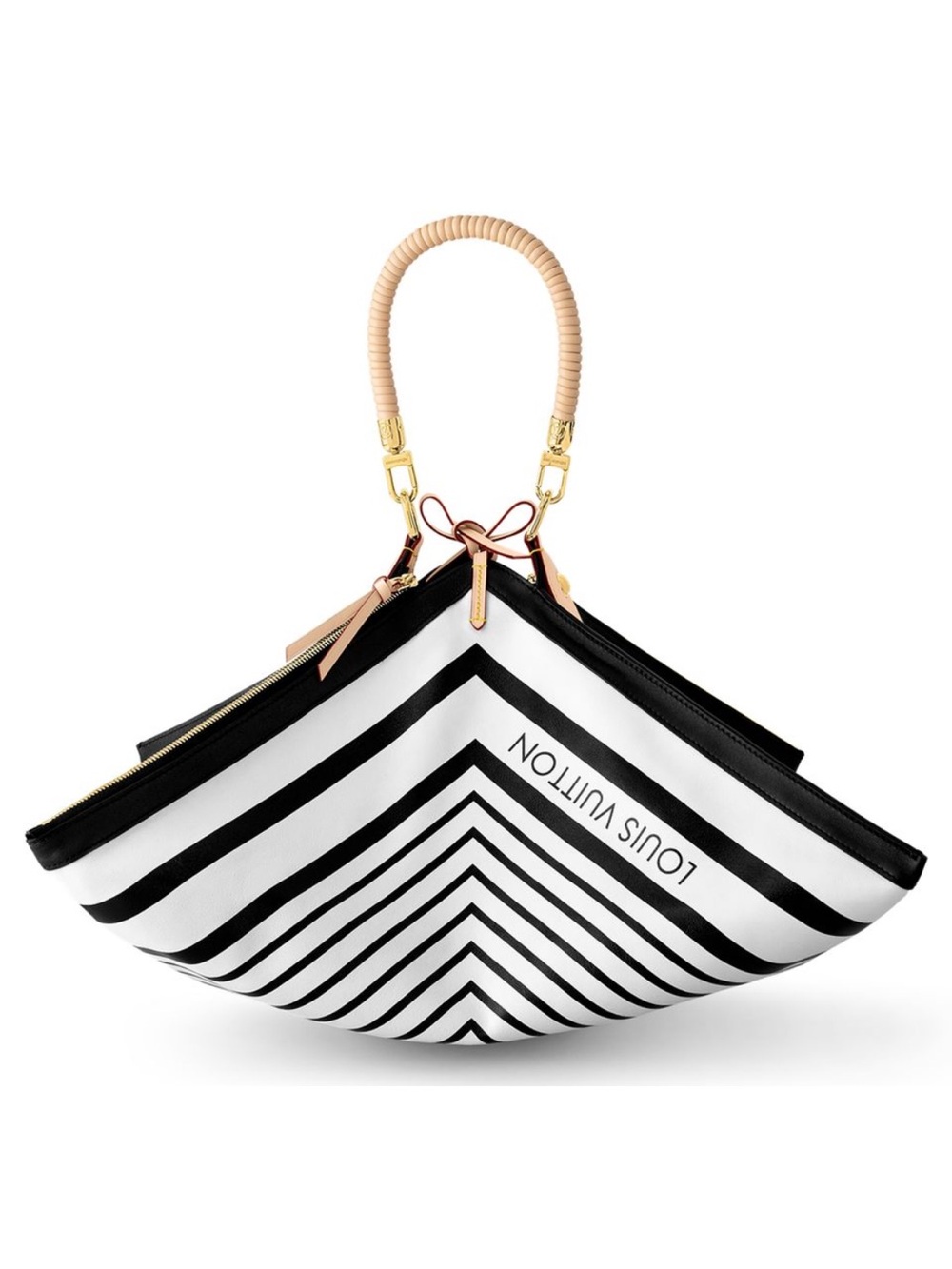 NEW Exclusive Louis Vuitton Black & White ‘THE SCARF’ Runway Bag *RARE*